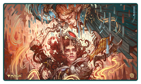 Ultimate Guard Play-Mat Reality Fracture Identity Echo – vista frontale dell’illustrazione