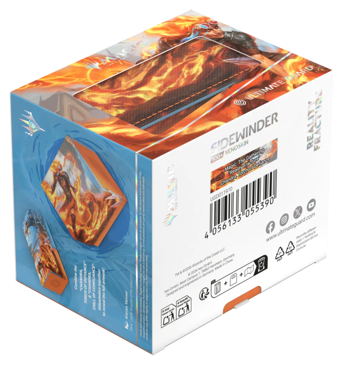 Ultimate Guard Sidewinder 100+ Xenoskin Chandra, Torch of Defiance - immagine 14