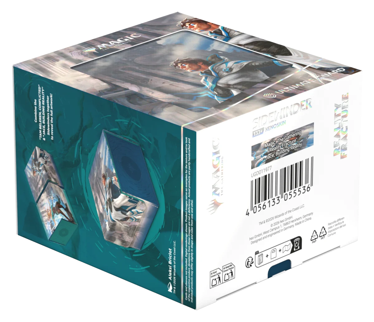 Ultimate Guard Sidewinder 133+ Xenoskin Jace, Building Reality - immagine 12