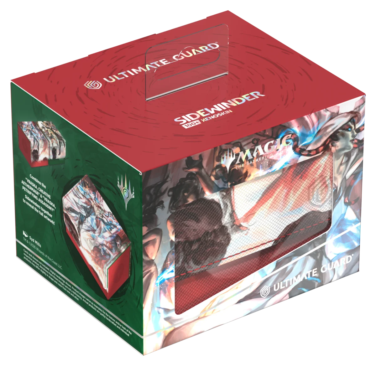 Ultimate Guard Sidewinder 100+ Xenoskin Vraska, Creative Aethermage - immagine 12