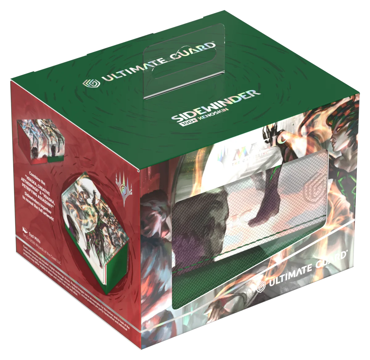Ultimate Guard Sidewinder 100+ Xenoskin Vraska, Petrifying Assassin - immagine 12