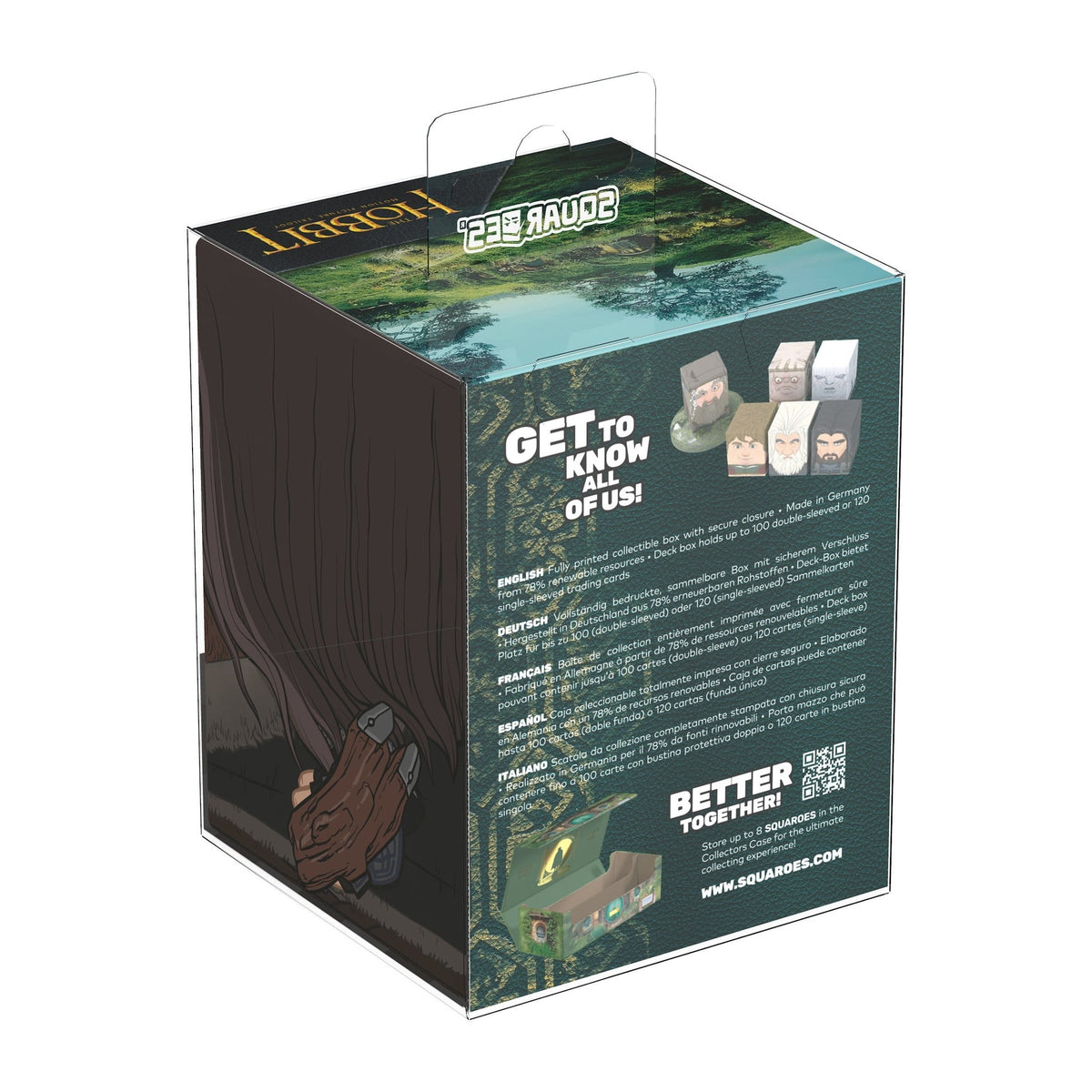 Ultimate Guard - Squaroes Boulder 100+ Deck Box The Hobbit: Thorin Oakenshield