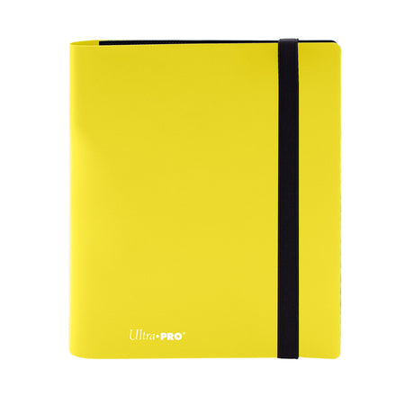 Ultra PRO Eclipse 4-Pocket PRO-Binder Lemon Yellow - Raccoglitore 160 Carte