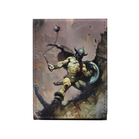 Ultra PRO Frank Frazetta – Warrior with Ball and Chain Alcove Flip Deck Box 100+