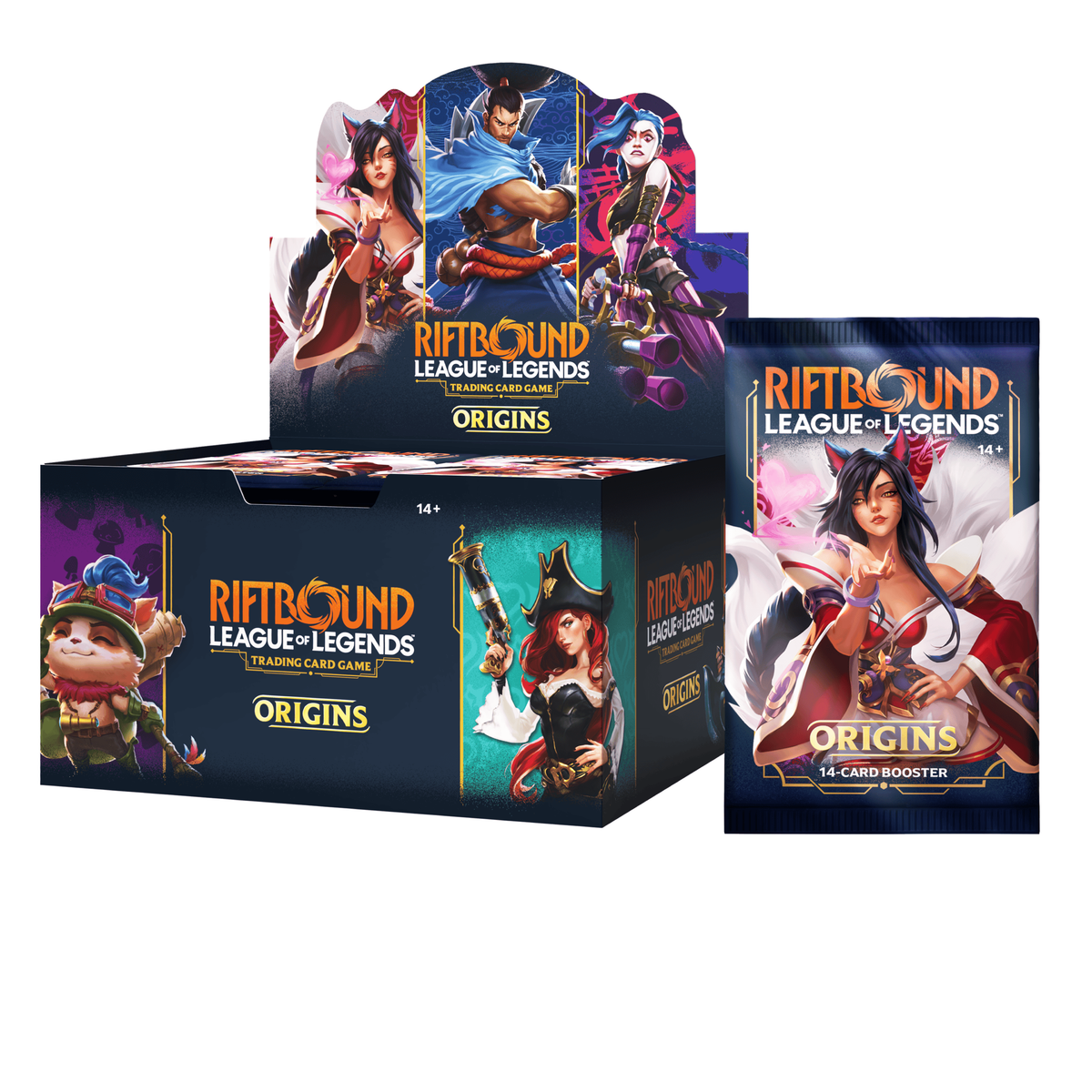 Cartas Rifbound RiotGames Riftbound CardGame - Origins - Box da 24 Buste (ENG) – Card Gear