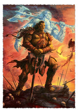 Dragon Shield - Matte Art Sleeves  Warlord: Saga of the Storm TCG – Into the Accordlands Card Sleeves: Nothrog Legions (100 Bustine)