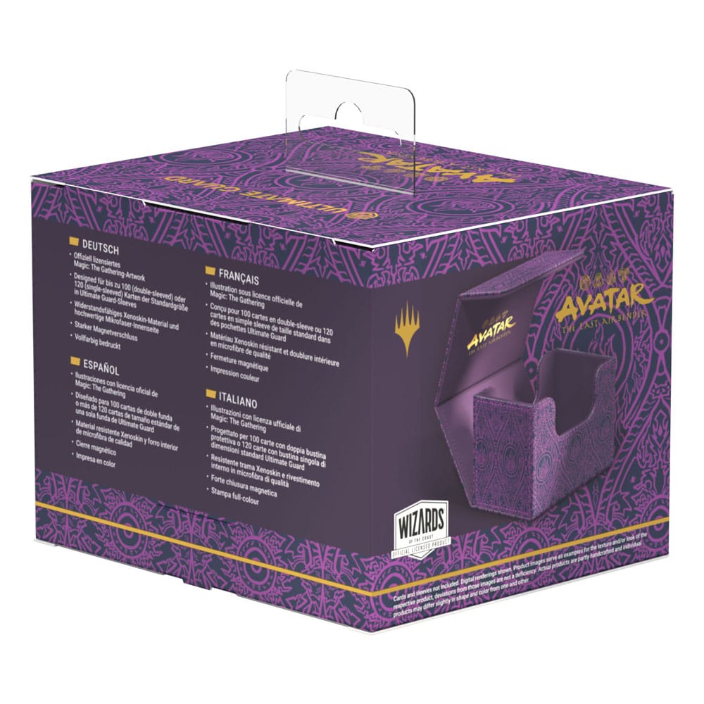 Ultimate Guard – Sidewinder 100+ Xenoskin MTG | Avatar: The Last Airbender – Black Mana – Deck Box