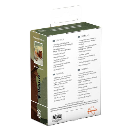 Ultimate Guard – Art Sleeves Standard Size (100) – Avatar: The Last Airbender – The Legend of Roku