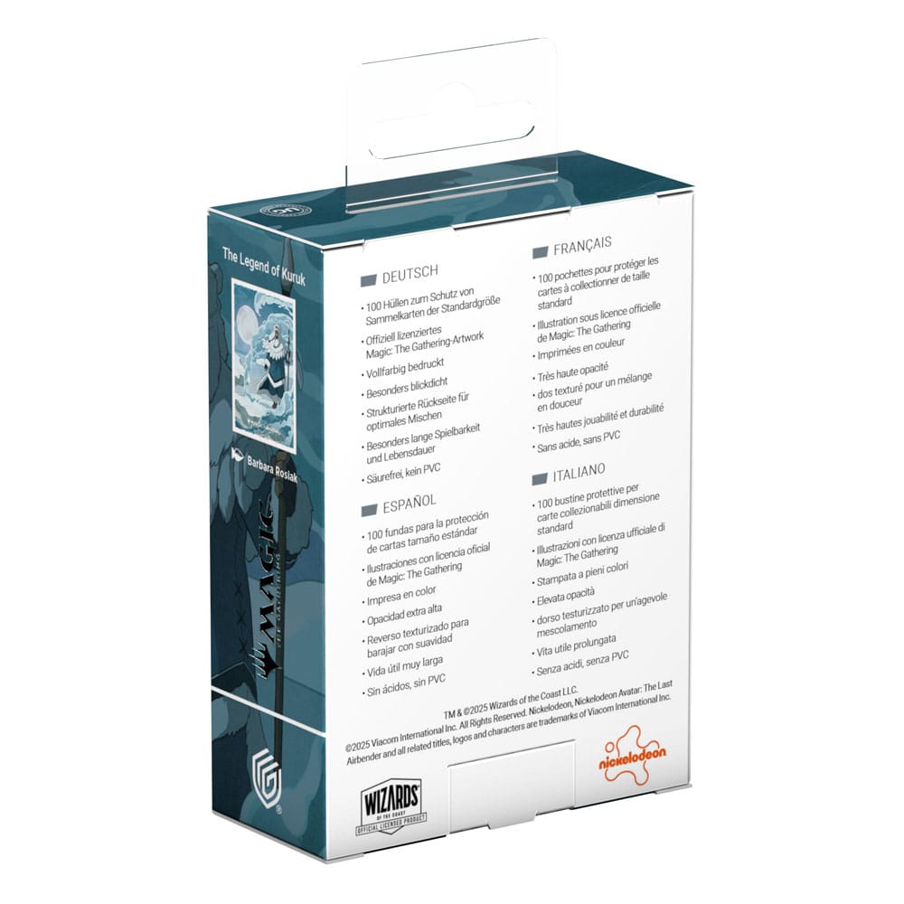Ultimate Guard – Art Sleeves Standard Size (100) – Avatar: The Last Airbender – The Legend of Kuruk