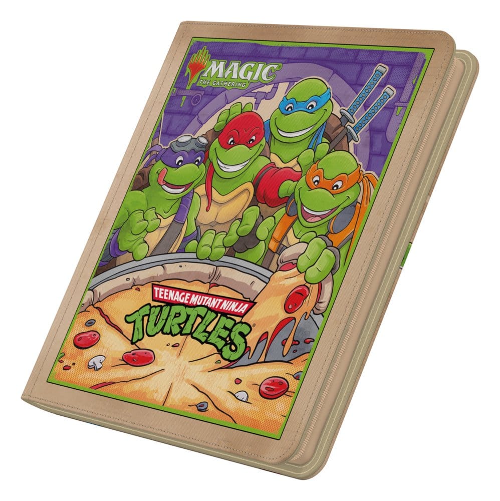 Ultimate Guard – Zipfolio 480 Xenoskin MTG | Teenage Mutant Ninja Turtles - Pizza Box